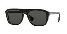 Burberry BE4286 - Polarized Check Multilayer Black 